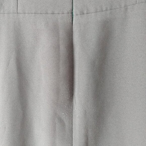 Amish Mennonite Cape Dress 38"B 30"W Handmade Modest Dark Green Fishtail Bottom - Picture 11 of 14